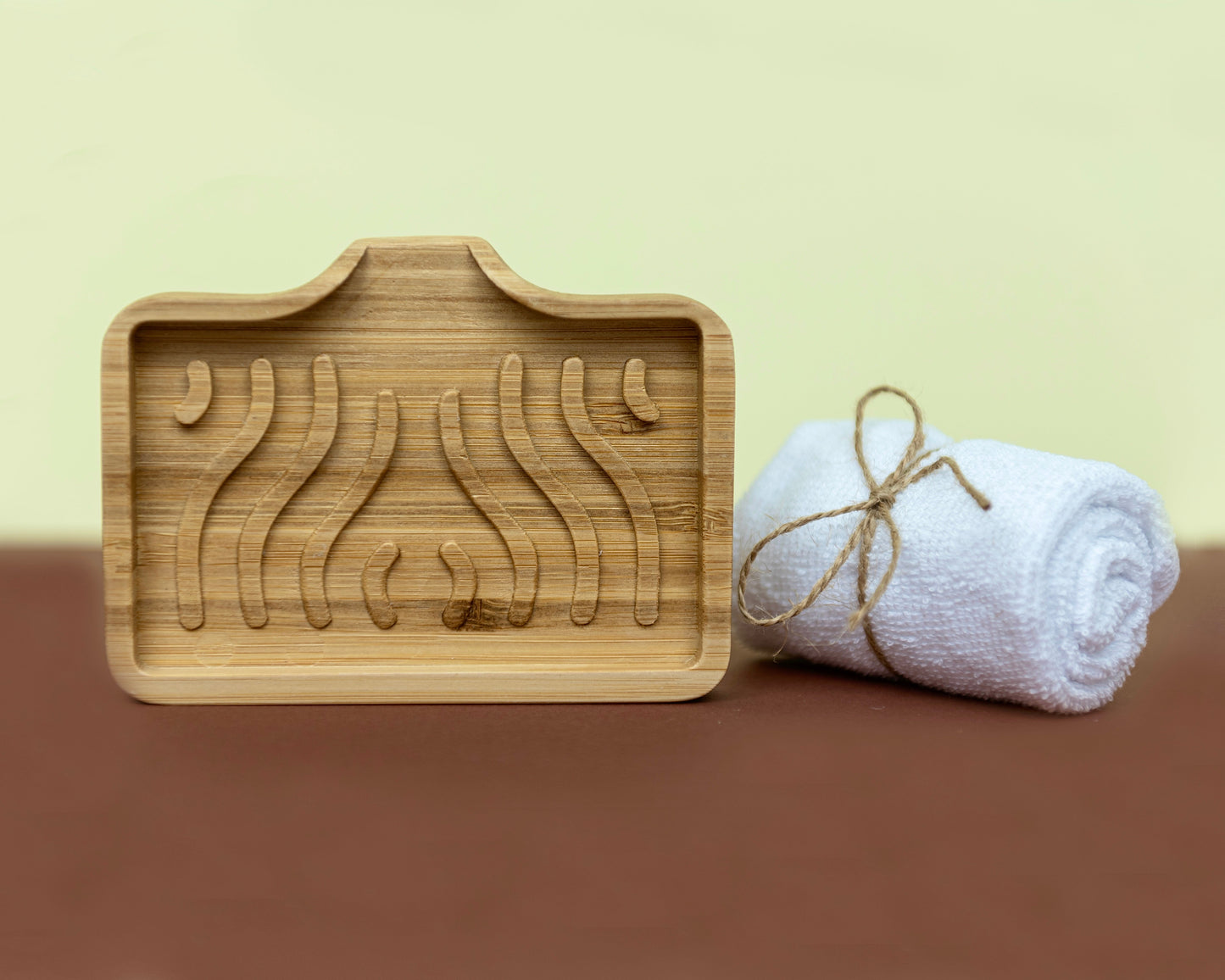 Portasapone drenante in legno