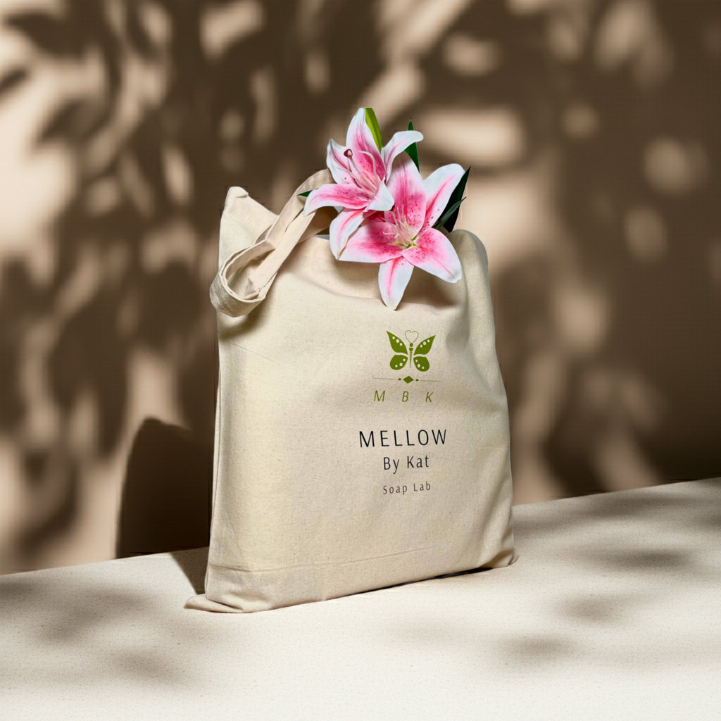 Shopper con manici lunghi in cotone 100% naturale. Ideale per la spesa, ufficio, per il tempo libero