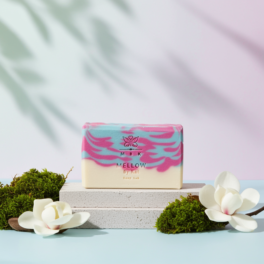 Sapone docciaschiuma solido Dafne per mani e corpo, con oli vegetali, naturale, elegante, per lei