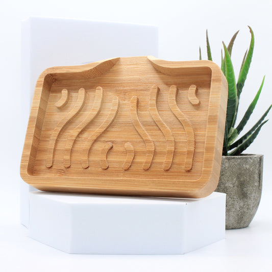 Portasapone drenante in legno