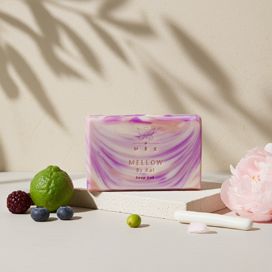 Sapone solido Allegra artigianale con agrumi, per mani e corpo, ideale regalo naturale